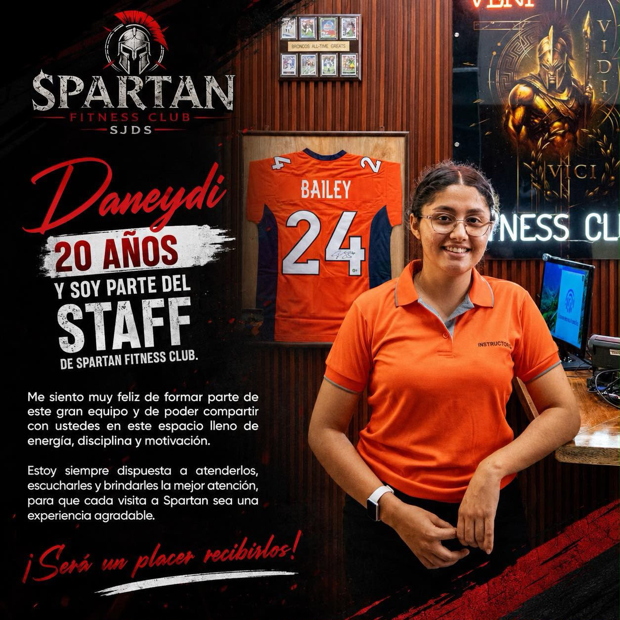 Daneydi — Spartan Fitness Club SJDS